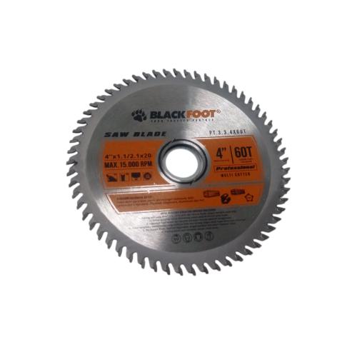 4 IN x T 60 / BLACK FOOT Circular Saw Mata Gerinda Potong Kayu Wood Cutting