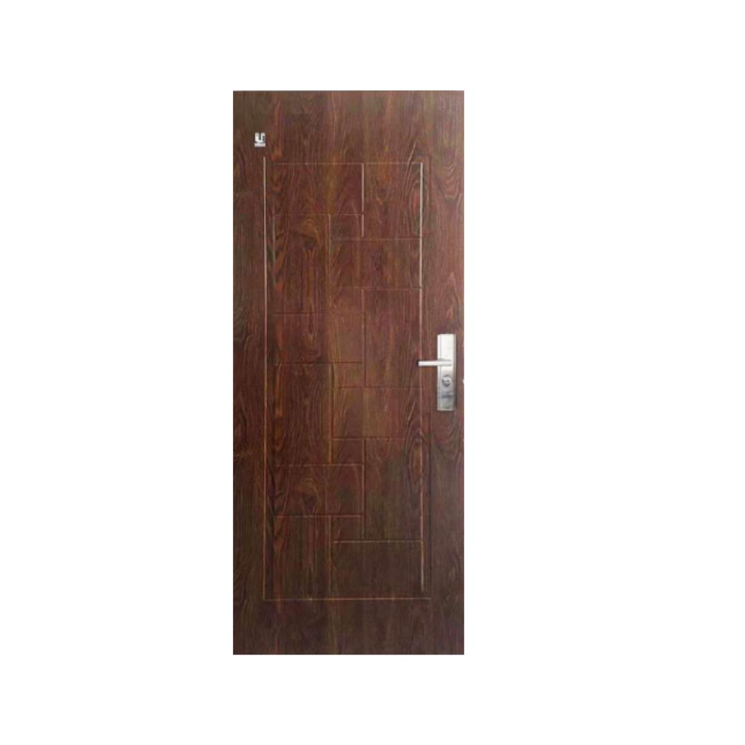 4 CM x 90 CM x 210 CM / FORTRESS URBAN 90.04 SINGLE DOOR Pintu Baja Coklat Set