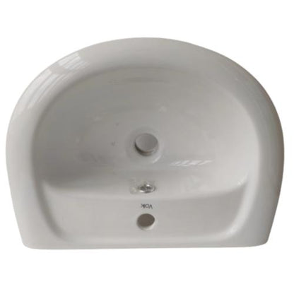 30 CM x 53 CM x 17 CM / VOLK Wastafel Cuci Tangan Kecil Warna Keramik