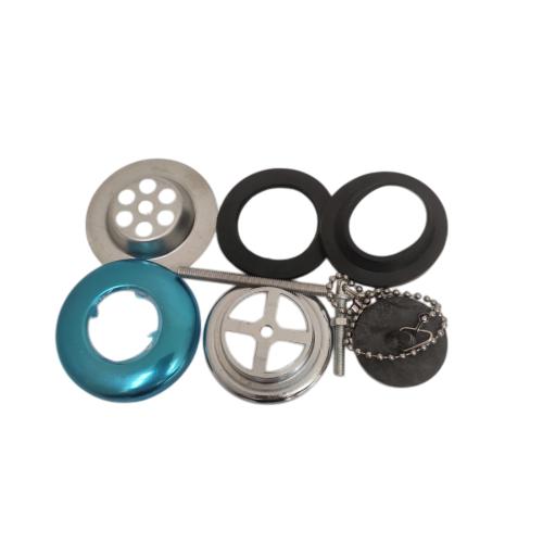 1 1/4 INCH / KEDENG Sifon Botol Saringan Pipa Wastafel  Stainless Set