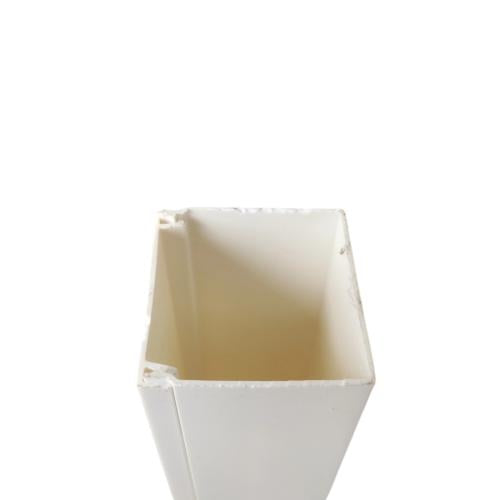 40 MM x 40 MM x 1700 MM / NISO Kabel Dak Ducting Trunking Protector Putih Batang