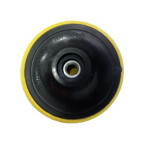 4 IN / NM Tatakan Dudukan Gerinda Tangan Amplas Velcrow Bulat