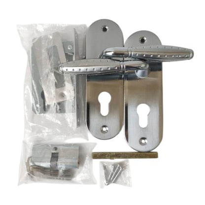 LANVIN LS11(2) SN / CP Handle Door Lock Tarikan Handle Kunci Pintu Kecil Set