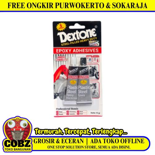 48 GR / DEXTONE EPOXY ADHESIVES PLASTIC STEEL 5 MINUTES Lem Besi Set