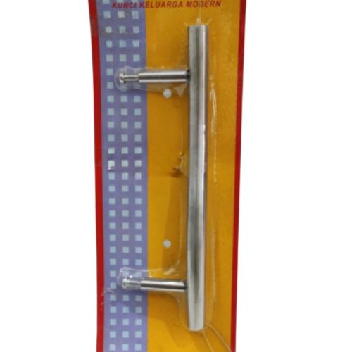 19 CM / SOLID P 637 Tarikan Pegangan Pull Handle Pintu SS Silver Set