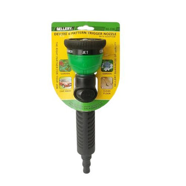6 WAY / SELLERY 60-338 Semprotan Air Selang Taman Mobil Spray Gun Nozzle