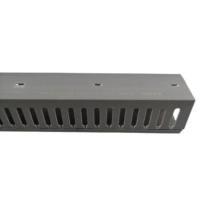 65 MM x 65 MM x 1700 MM / NISO Kabel Dak Ducting Trunking Protector Abu - Abu Batang
