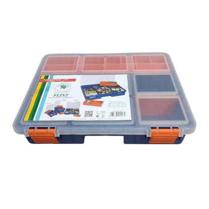 29 CM x 22 CM x 6 CM / KENMASTER1447 Tool Organizer Box Kotak Perkakas