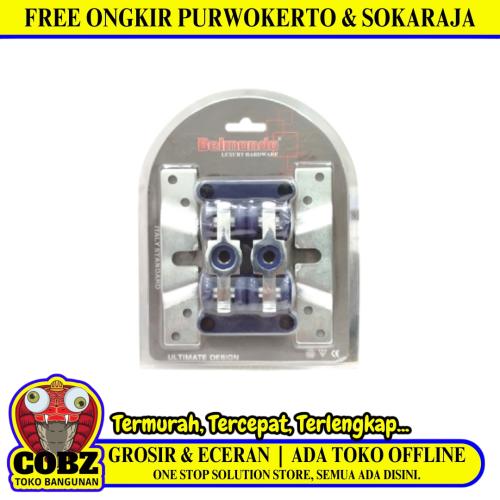 BELMONDO Roda Rel Pintu Geser Etalase Lemari Sliding Door Set