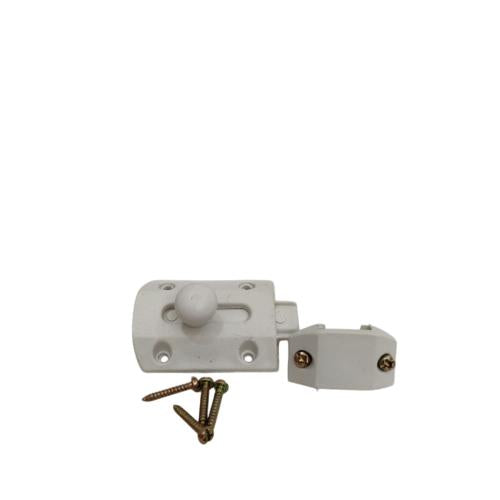 2 IN / COBZ Grendel Kunci Slot Pintu Jendela Plastik PVC