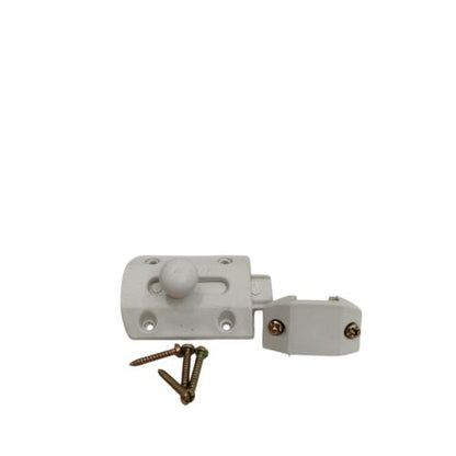 2 IN / COBZ Grendel Kunci Slot Pintu Jendela Plastik PVC