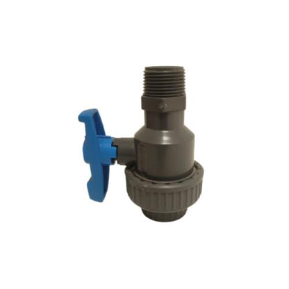 1 IN / PENGUIN Stop Kran Watermur Drat Luar Dalam Plastik PVC