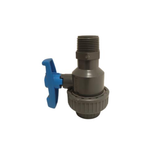 1 IN / PENGUIN Stop Kran Watermur Drat Luar Dalam Plastik PVC