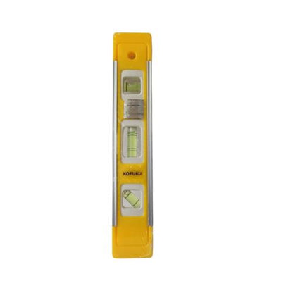9 IN / KOFUKU Penggaris Waterpass Alat Ukur Kemiringan Magnet