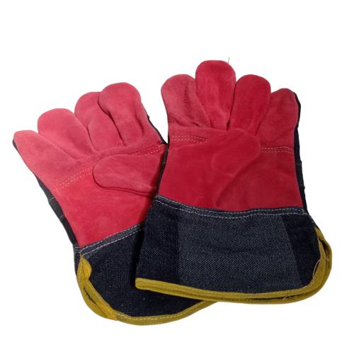 COBZ Sarung Tangan Kulit Las Panas Welding Safety Gloves Sepasang