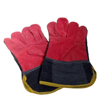COBZ Sarung Tangan Kulit Las Panas Welding Safety Gloves Sepasang