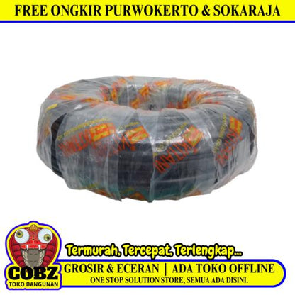 3 INTI x 2.5 MM x 50 M / KITANI Tunggal Kabel Tembaga SNI Hitam Roll