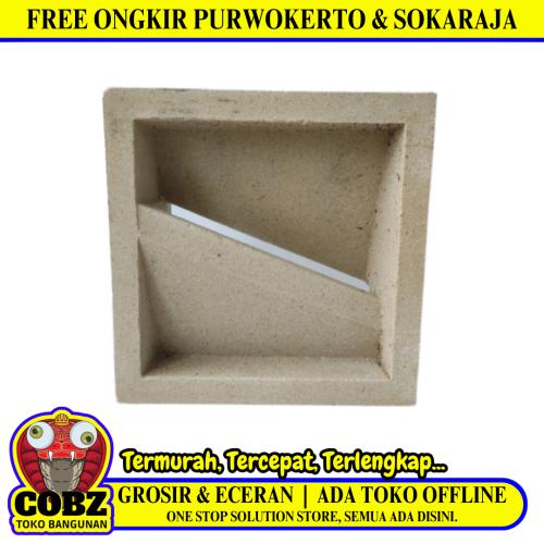 20 CM X 20 CM / NM 05 Rooster Lubang Angin Pasir Putih Jumlah Sisi Biji