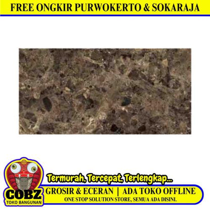 90 CM x 180 CM / SERENITY BARCELONA ROCK Granit Lantai Rumah Glossy Dus