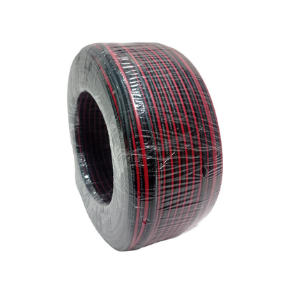 2 INTI x 23 MM x 50 M / TUKUIKI Serabut Kabel Audio Tembaga SNI Merah Hitam Roll