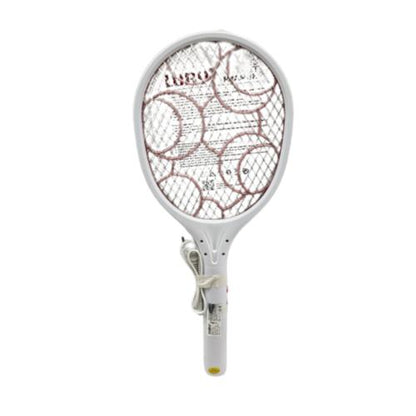 LUBY L-3826A Mosquito Swatter Raket Nyamuk Cas Rechargeable Kabel