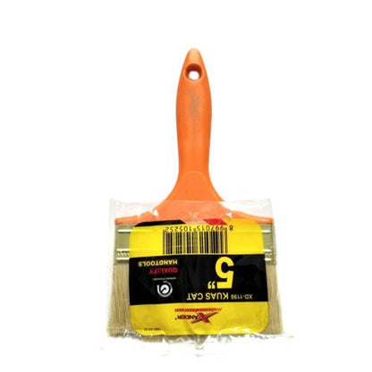 5 IN / XANDER Kuas Cat Tembok Kayu Besi Air Acrylic Paint Brush