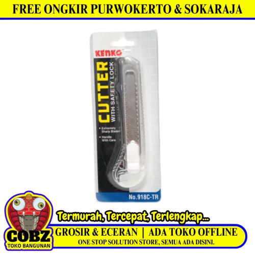 KENKO 981 C Pisau Cutter Pemotong Kertas Utility Heavy Duty Blade Besar