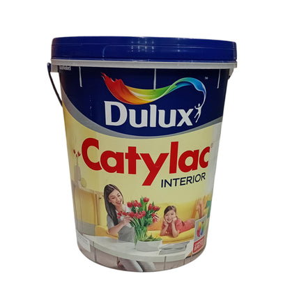25 KG / DULUX CATYLAC INTERIOR Cat Tembok Beton Plafon Wall Paint Pail