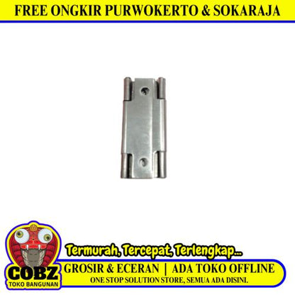 2 IN / HINGES Engsel Kupu Kupu Pintu Jendela Hinge Stainless Set