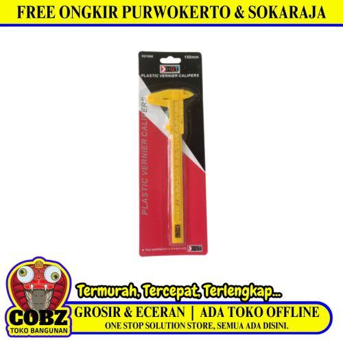 150 MM / HDT K21000 Penggaris Sigmat Zigmat l Alat Ukur Ketebalan Manual