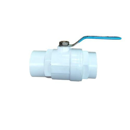 1 1/4 IN / CISAL Stop Kran Polos Ball Valve Engkol Plastik PVC