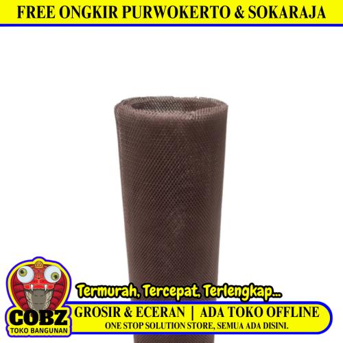 100 CM / TM Strimin Nyamuk Kawat Parabola Baja Coklat Meter