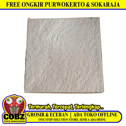 30 CM x 30 CM / ASIA TILE OSCAR Keramik Lantai Teras Garasi Matte Grey Dus