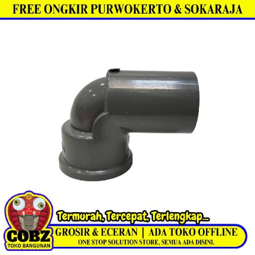 3/4 IN / RUCIKA MI Knee Keni L Drat Dalam Faucet Elbow Kuningan