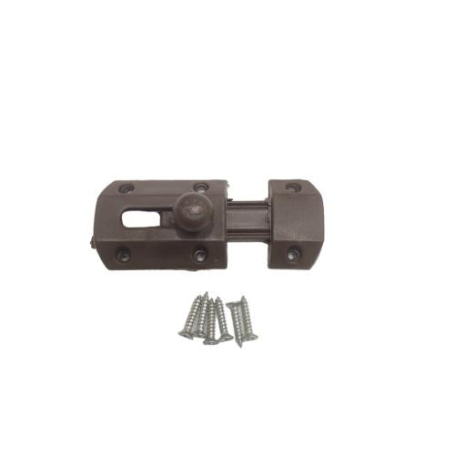 2 IN / COBZ 01 Grendel Kunci Slot Pintu Jendela Plastik PVC