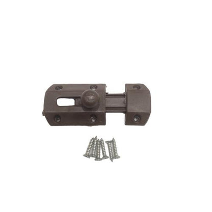 2 IN / COBZ 01 Grendel Kunci Slot Pintu Jendela Plastik PVC