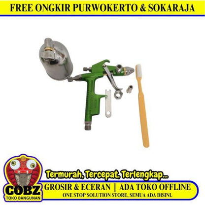 200 CC/ TEKIRO K3  Spray Gun Tabung Atas Spet  Cat Semprot Kompresor