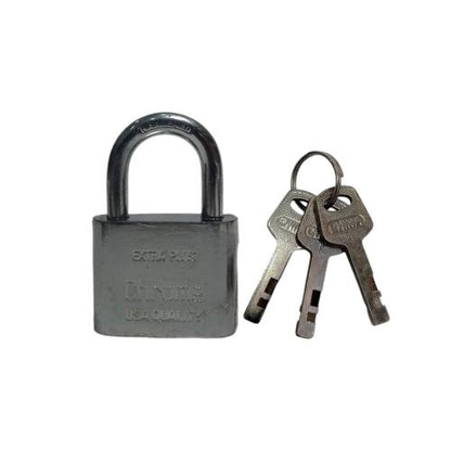 40 MM / CHROME Gembok Pintu Pagar Padlock Anti Maling Leher Pendek