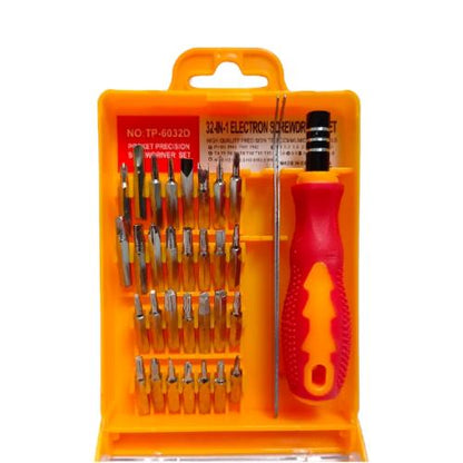 TIEPAI TP 6032D Obeng Reparasi Jam HP Komputer Kacamata 30 Pcs Set