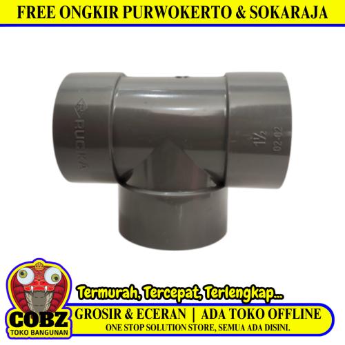 RUCIKA TEE SAMBUNGAN PIPA 1 1/2 INCH