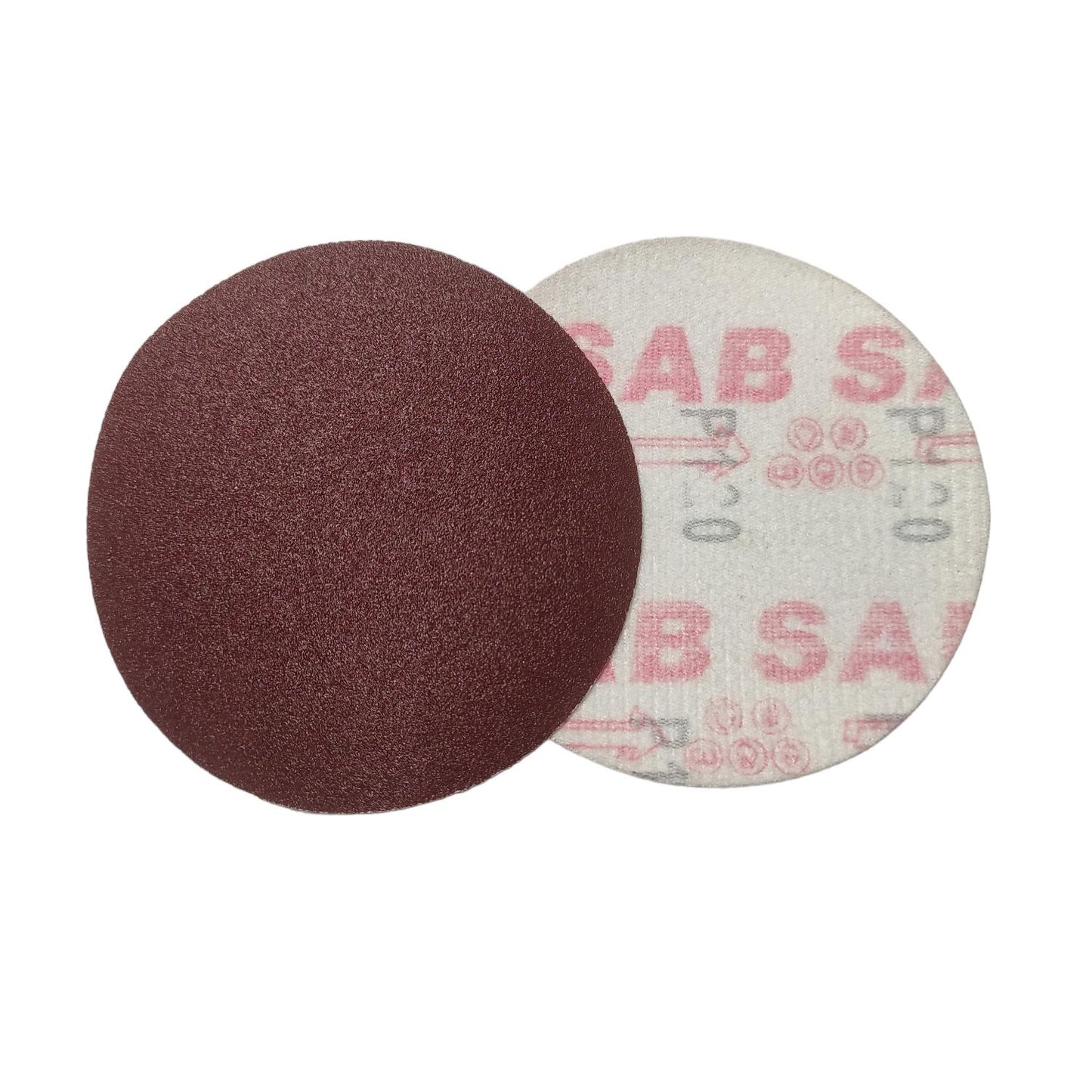 4 IN x GRIT 120 / TM Amplas Velcrow Bulat Tempel Gerinda Lembar