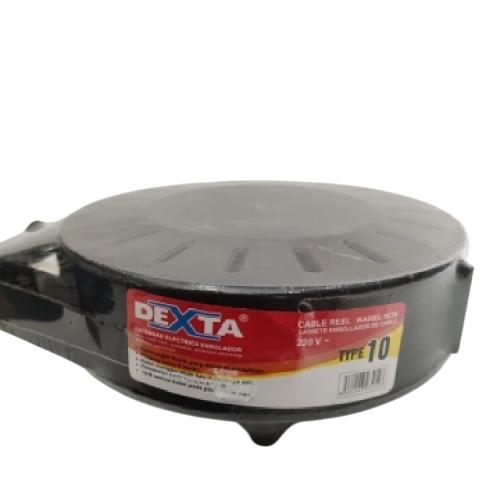 6 M / DEXTA DX-10 Kabel Roll Stop Kontak Colokan Full Tembaga Standar