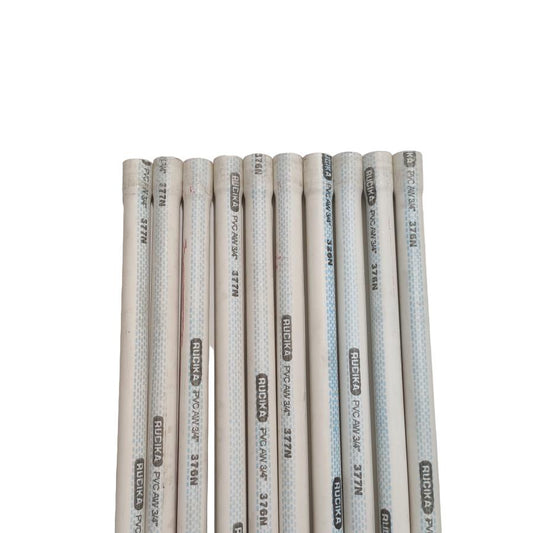 3/4 IN x 400 CM / RUCIKA AW Lis Biru Pipa Pralon Paralon PVC Putih Batang