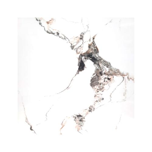 50 CM x 50 CM / UNO MAURICE Keramik Lantai Rumah Glossy White Marble Dus