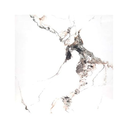 50 CM x 50 CM / UNO MAURICE Keramik Lantai Rumah Glossy White Marble Dus