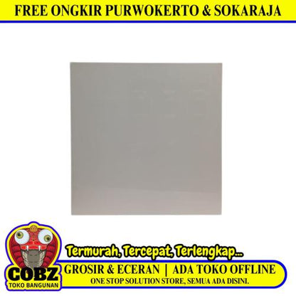 60 CM x 60 CM / KIA VITTO IVORY Granit Lantai Rumah Glossy Dus