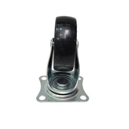 3 IN / TM Roda Hidup Trolly Non Rem Plat Nylon Hitam