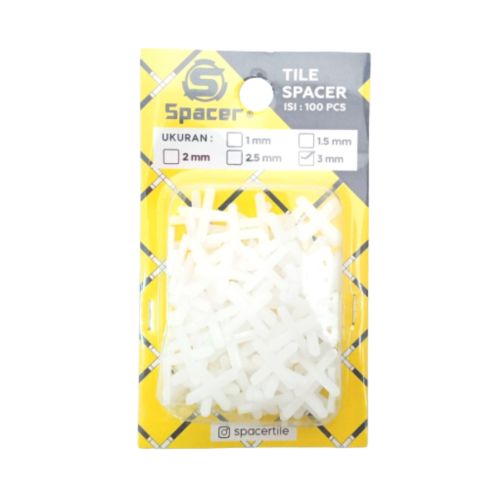 3 MM / SPACER Tile Leveling Spacer Jarak Nat Keramik Granit Bungkus