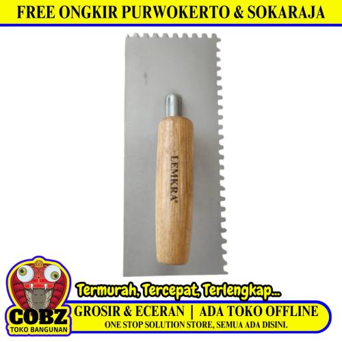 11 IN / LEMKRA Raskam Trowel Perata Acian Tembok Polos Beton Metal