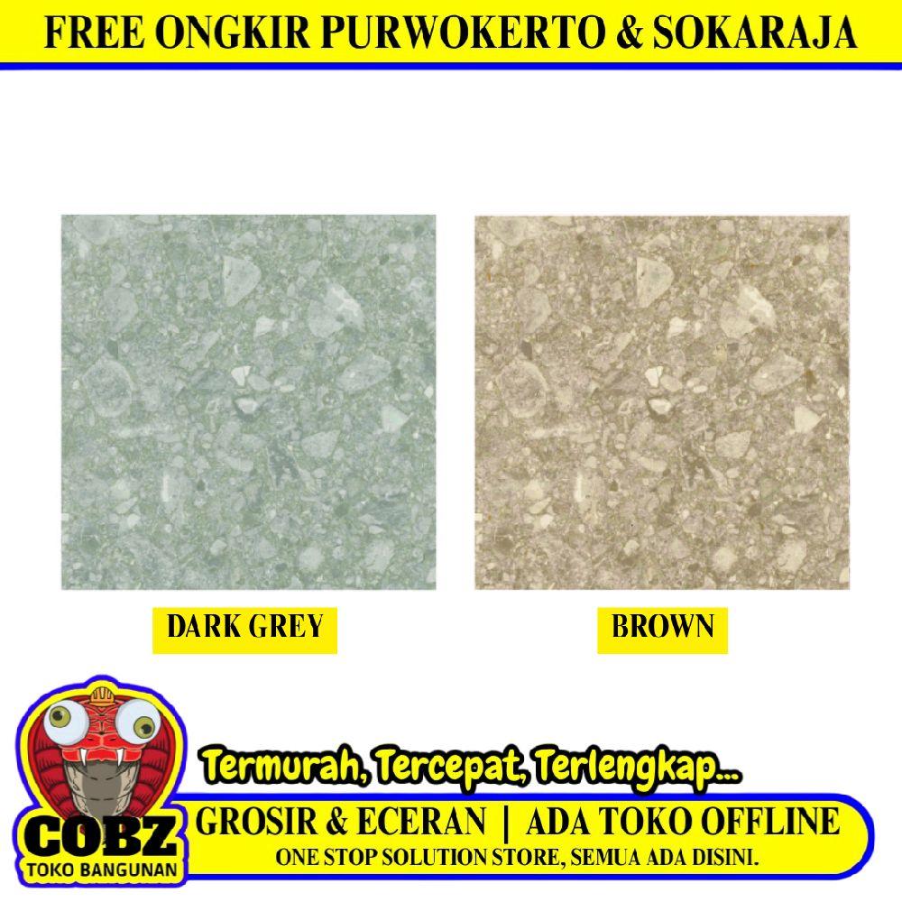 50 CM x 50 CM / PLATINUM DETROIT Keramik Lantai Teras Garasi Matte Dus